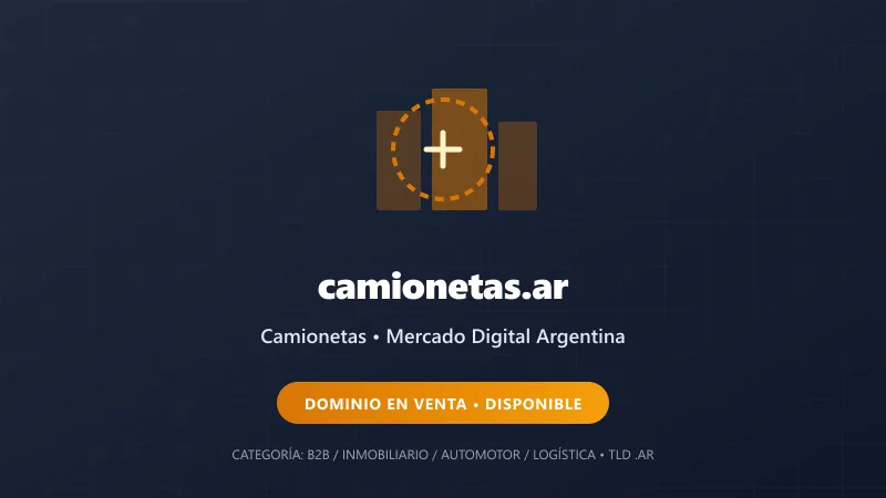 Identidad gráfica y activo digital para Camionetas en Argentina